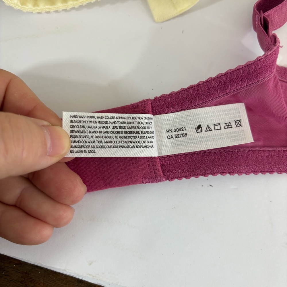 Wacoal Arabesque underwire bra 85199 pink size 38C - Picture 8 of 11